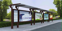 长治市武乡县定制公交候车亭、站牌、垃圾箱等街具