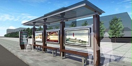 安徽省马鞍山市和县公交候车亭、站牌、垃圾箱等街具