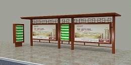 候车亭厂家简述候车亭照明系统