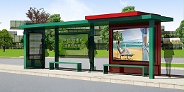 候车亭改造 展示城市文明