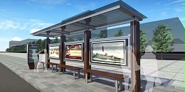 许昌市禹州市公交候车亭、站牌、垃圾箱等街具