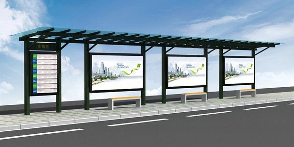 河北省邢台市临西县定制公交候车亭、站牌、垃圾箱等街具